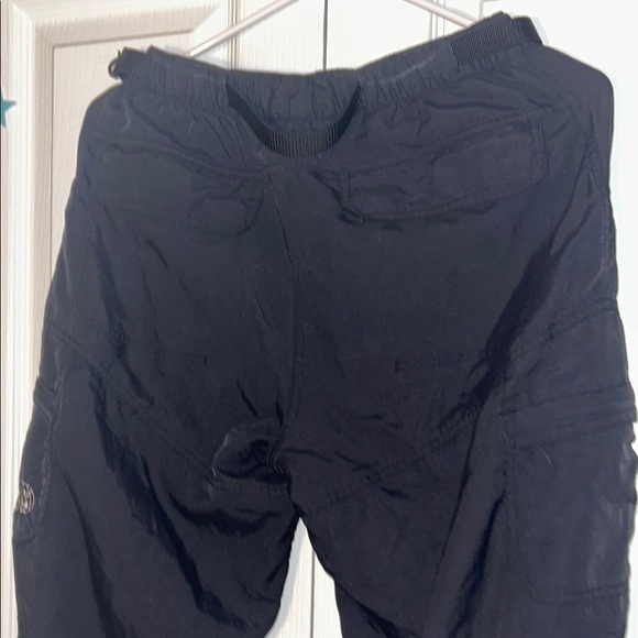 Convertible Utility Black Cargo Pants Adjustable Zipper Pockets mountain cyber - Picture 13 of 17